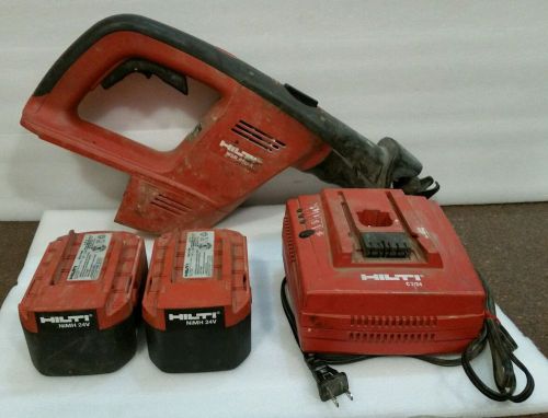 HILTI WSR 650-A Reciprocating Saw w/ (2) Batteries and (1) Charger