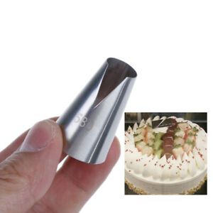 1PC Flower Stainless Steel Icing Piping Pastry Nozzles Cake Cooking Making TCACA