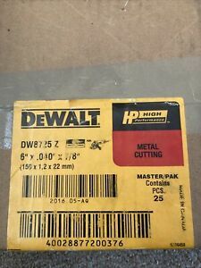 DeWalt Accessories DW8725 6X.040x7/8 MTL Wheel