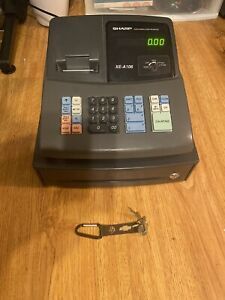 SHARP XE-A106 Cash Register Drawer Thermal Receipt Printer w/ 2 keys