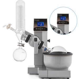 2L Rotavapor RE2000E Rotary Evaporator 1500W Heating Water Bath Condenser PRO