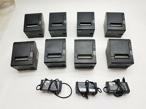 Epson TM-T88V M2AA4 Point of Sale Thermal Receipt Plus Power USB Printer Lot 8