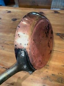 Matfer Bourgeat Copper Frying Pan, 9&#034;