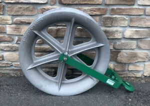 Greenlee 8024 24” 8000 lbs Pulling Sheave Cable Puller Tugger Wheel *AWESOME*