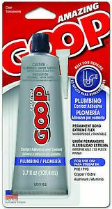 6 Packs Amazing Goop Plumbing Sealant 150012 Clear