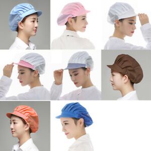 Baker Workshop Work Wear Restaurant Elastic Unisex Chef Hat Cook Bread Catering.