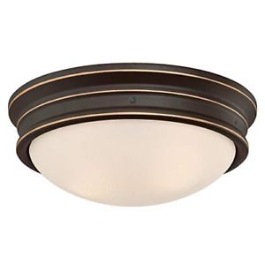 Westinghouse Lighting 6370600 Meadowbrook 13-Inch, Two-Light Indoor Flush Mount