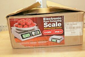 Torrey LPC-40L, 40 x .01 lb Portable Price Computing Scale Rechargeable Battery