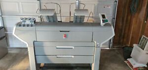 Used Oc ColorWave 600 Wide Format Color Printer &amp; CS4300 Series Scanner
