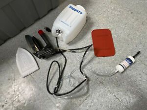 PROFESSIONAL GRAVITY FEED STEAM IRON SET SAPPORO SP-527 - PARTS ONLY
