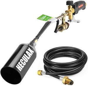 Propane Torch Weed Burner Comes w Turbo Trigger Push Button Igniter &amp; 6.5ft Hose