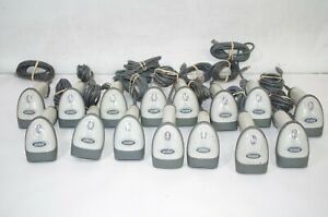 Lot Of 15 Symbol Handheld USB Barcode Scanners LS2208-SR2001