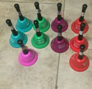 lot of 10 Service Call Bell Kitchen Hotel Counter Reception RING FOR WINE