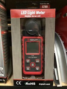 Triplett LT80 LED Illuminance/Light Meter up to 400000 Lux / 40000 Fc