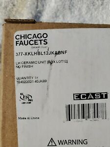 CHICAGO FAUCETS  377-XKLHBL12JKABNF LOT OF 12 STEMS