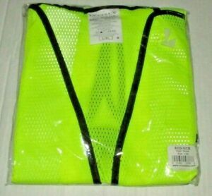 Occulux ECO-GCB Class 2 Compliant Safety Vest Sz L/XL Construction Road Work