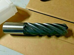 Precision Cutting Tools Endmill #T4-.375-68006A 6FL RH M42 2X2X6X9-3/4