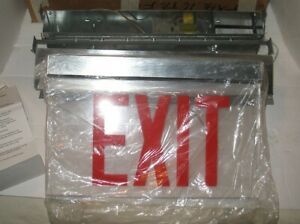 Vintage AtLite EXIT Sign Unused in Open Box Marathon Series