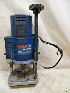Bosch 1615EVS Vintage Variable Speed Router 15 Amp 12-23k Rpm USA Made AS IS