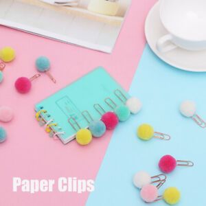 Non Skid Cute Document Clips Office School Supplies Paper Clips Sealing Clips