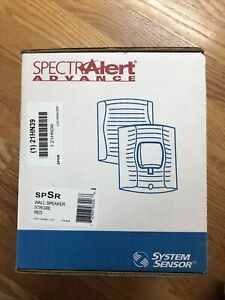 System Sensor SpectrAlert SPSR 21HN39 Wall Speaker Strobe - Red