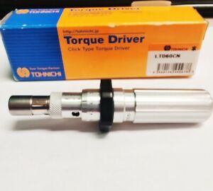 Tohnichi LTD60CN _ Adjustable Torque Screwdriver, 10 - 60 Ncm, 0.5 grad.