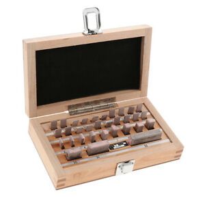 32pcs 1.00-50mm 1 Grade Micrometer Inspection Block Gauge Steel Blocks Set