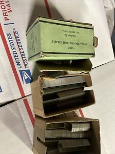 5000 CHISEL POINTED WIRE STAPLES - SCCR25 9/16” Made in USA