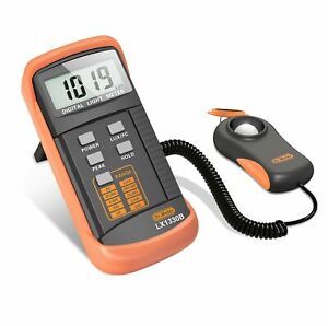 Dr.Meter 1330B-V Digital Illuminance/Light Meter, 0 - 200,000 Lux Luxmeter New