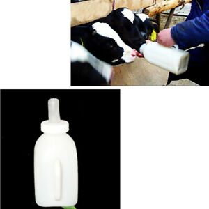 1 Litre Calf Milk Bottle Good Quality Feeder with Teat for cattle &amp;Livestock