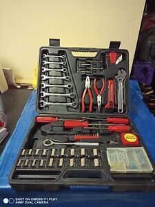  Tool Set &amp; Case Auto Home Repair Kit LIFETIME Warranty 