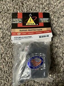 NEW DITEK Surge Protection DTK-MRJ31XSCPWP 1-Pair, RJ31X Dialer Protector w/PTC