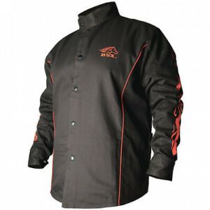 (XXX-Large, As Shown) - Revco Bsx Welding Jacket. Black Stallion. Best Price