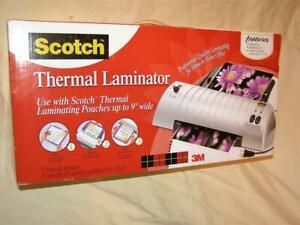 3M Scotch TL901 Thermal Laminator 2 Roller System - New