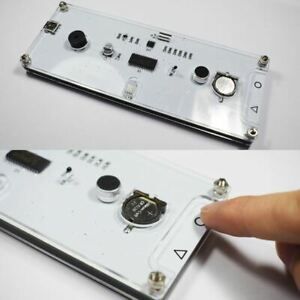 Geekcreit® DIY 6 Digit LED Large Screen Two-Color Digital Tube Desktop Clock Kit