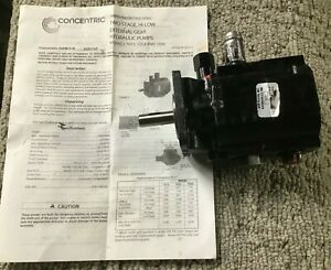 concentric two stage hi-low external gear hydraulic gear pump mod#1012 