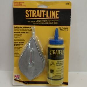 STRAIT-LINE PACKAGE ,CHALK LINE REEL AND MAKING CHALK