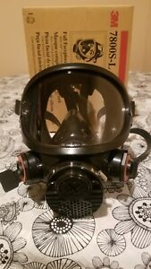 3m full face respirator 7800s size large