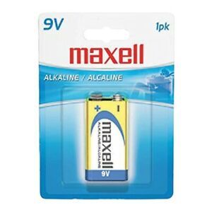 MAXELL(R) 721150 Maxell 9-Volt Single Battery