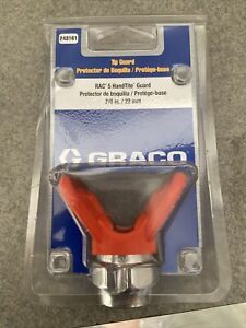 Graco Org RAC 5 Guard Paint GUN Tip holder 243161 7/8&#034; threads