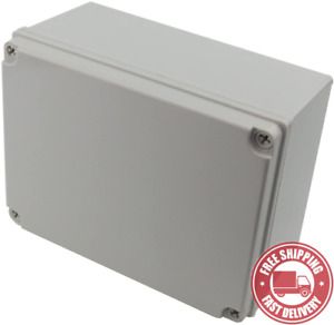 Ogrmar  Plastic  Dustproof  IP65  Junction  Box  DIY  Case  Enclosure  ( 8 &#034; X