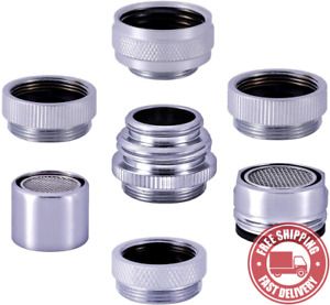 7  Pieces  Faucet  Adapter  Kit ,  Srmsvyd  Solid  Brass  Male / Female  Sink  A