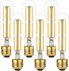 LiteHistory Dimmable E26 Edison Bulb 6W Equal 60 watt Light Bulb