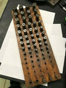 THREADED HOLE LOCATION GAGES - 56 PCS