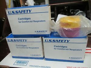 7-U.S. Safety 158T46 Cartridges for Comfort-Air Respirators