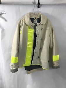Fire Fighter Turnout Jacket Morning Pride Model 2150 Bunker Gear 50 29 35 NICE
