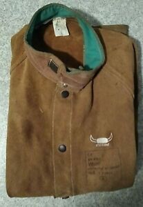 Weldas 44-7300 STEERSOtuff Leather Welding Jacket XL