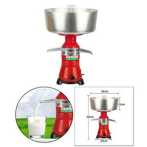 80L/h Milk Cream Electric Separator Aluminum Butter Kitchen Gadgets 110V
