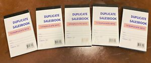 10 Pcs-Sales Book Order Receipt Invoice Carbon less 50 sets 3.5&#034;x5.5&#034; US Seller