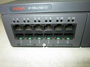 Avaya IP Office 500 V2 Phone Control Unit R 9.0 w/cards + essential license
